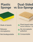 Dual-Sided Eco-Sponge