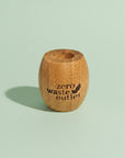 Bamboo Toothbrush Stand - single holder - Zero Waste Outlet