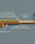 Coconut Bottle Brush - Zero Waste Outlet