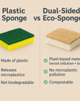 Dual - Sided Eco - Sponge - Zero Waste Outlet