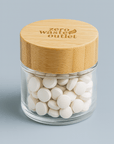 Glass Jar For Tooth Tablets - Empty - Zero Waste Outlet