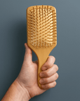 Large Paddle Style Bamboo Hairbrush - Zero Waste Outlet