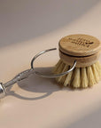 Long Handle Pot Brush With Replaceable Head - Zero Waste Outlet