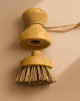 Modular Palm Pot Scrub Brush - Zero Waste Outlet