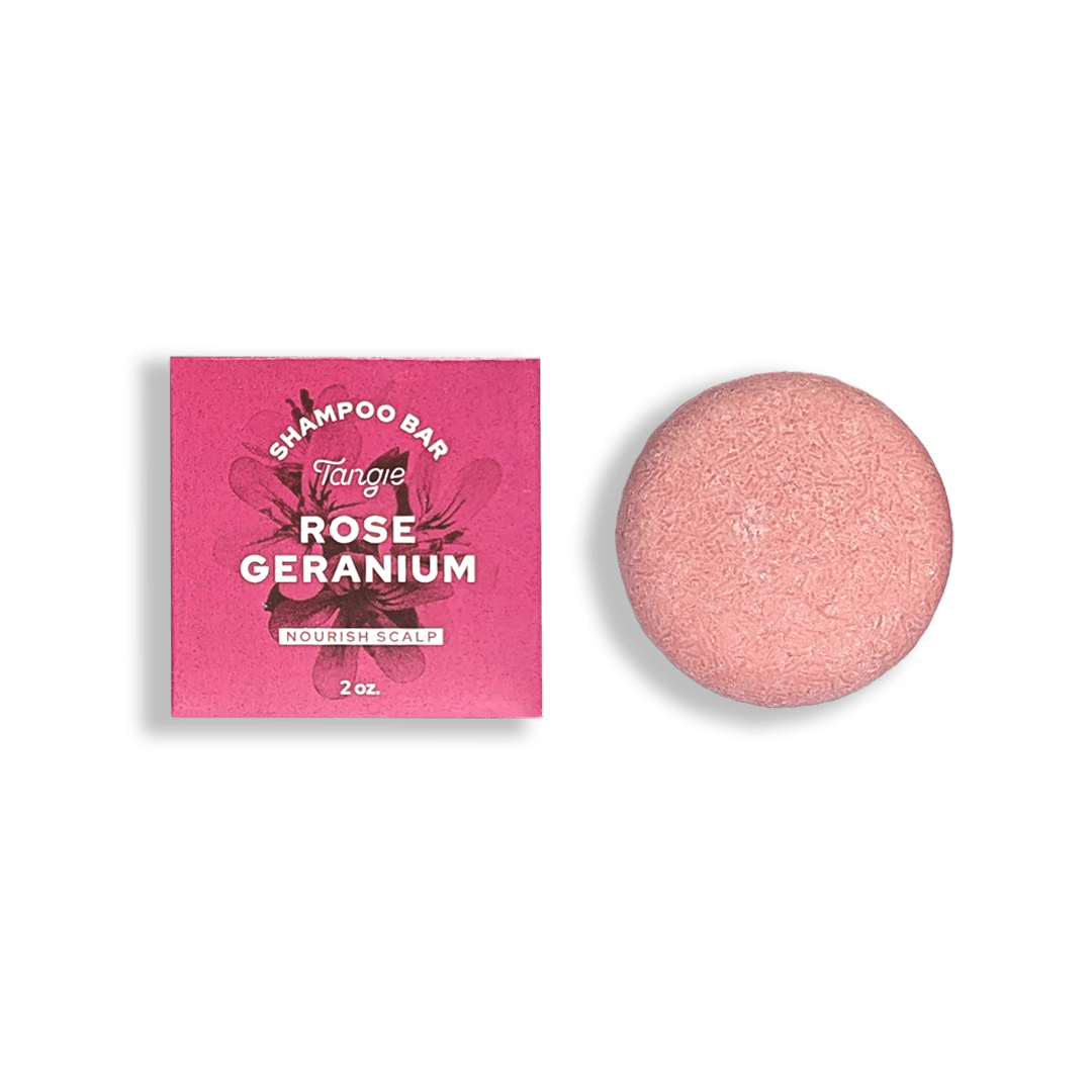 TANGIE - ROSE & GERANIUM - Shampoo Bar - Zero Waste Outlet