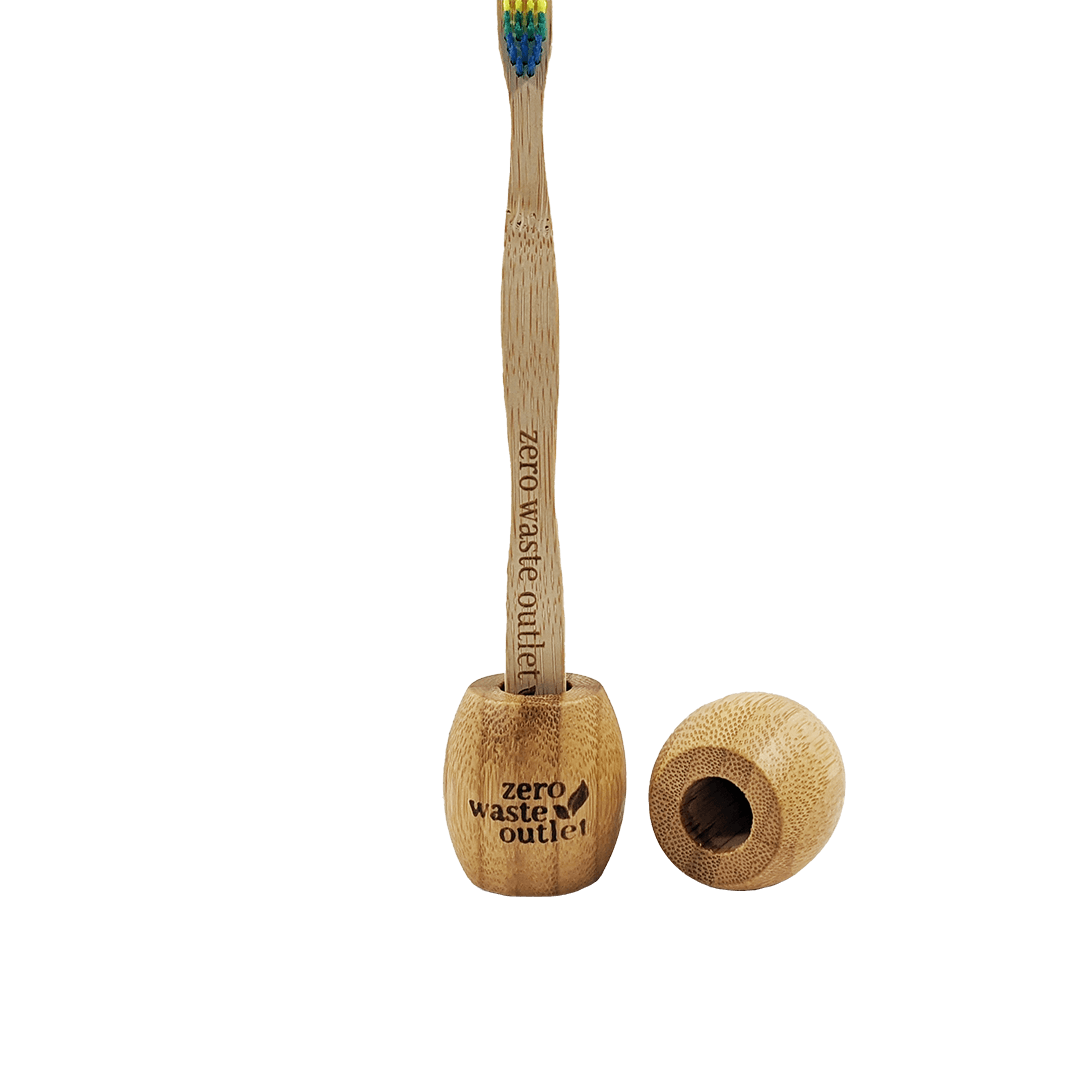 Bamboo Toothbrush Stand - Zero Waste Outlet
