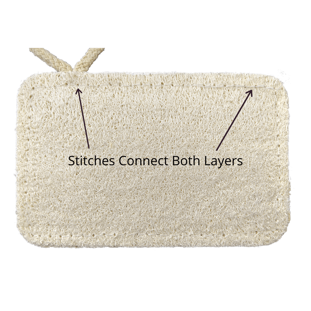 Eco Dish Washing Sponge 3 Pack - Loofah - Zero Waste Outlet