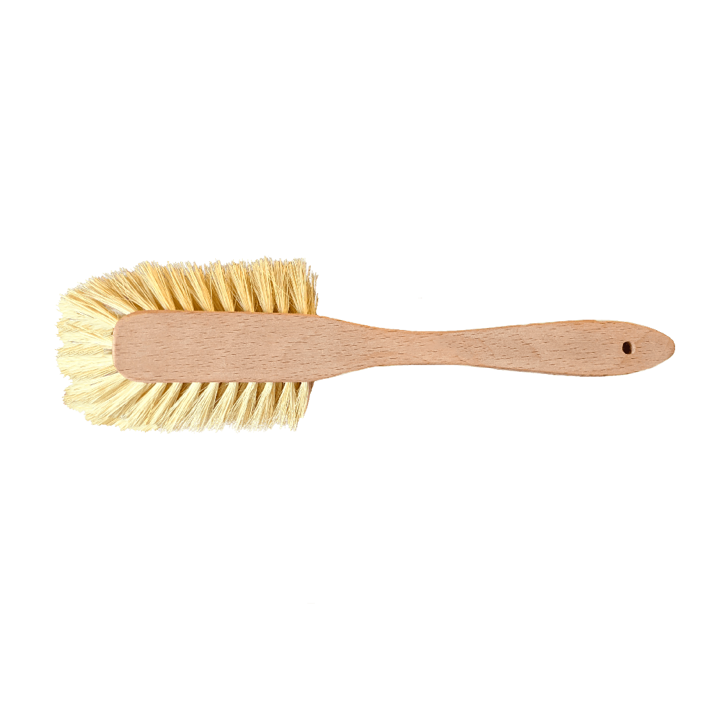 2 Pack Kitchen Dish Brush Natural sisal wooden Handle Dish