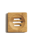 Small Square Bamboo Soap Dish - Zero Waste Outlet