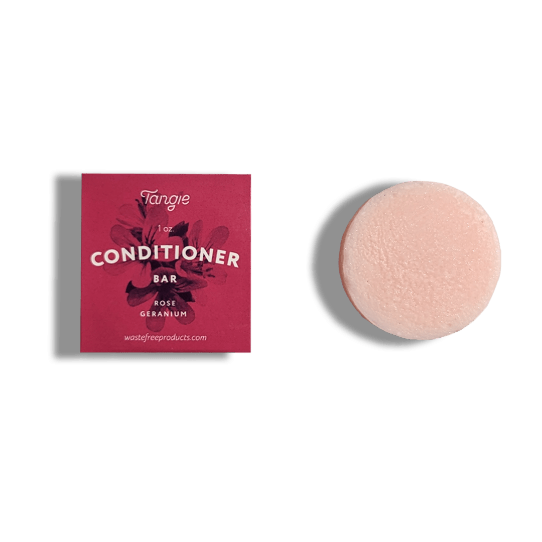 TANGIE ROSE & GERANIUM Conditioner Bar Zero Waste Outlet