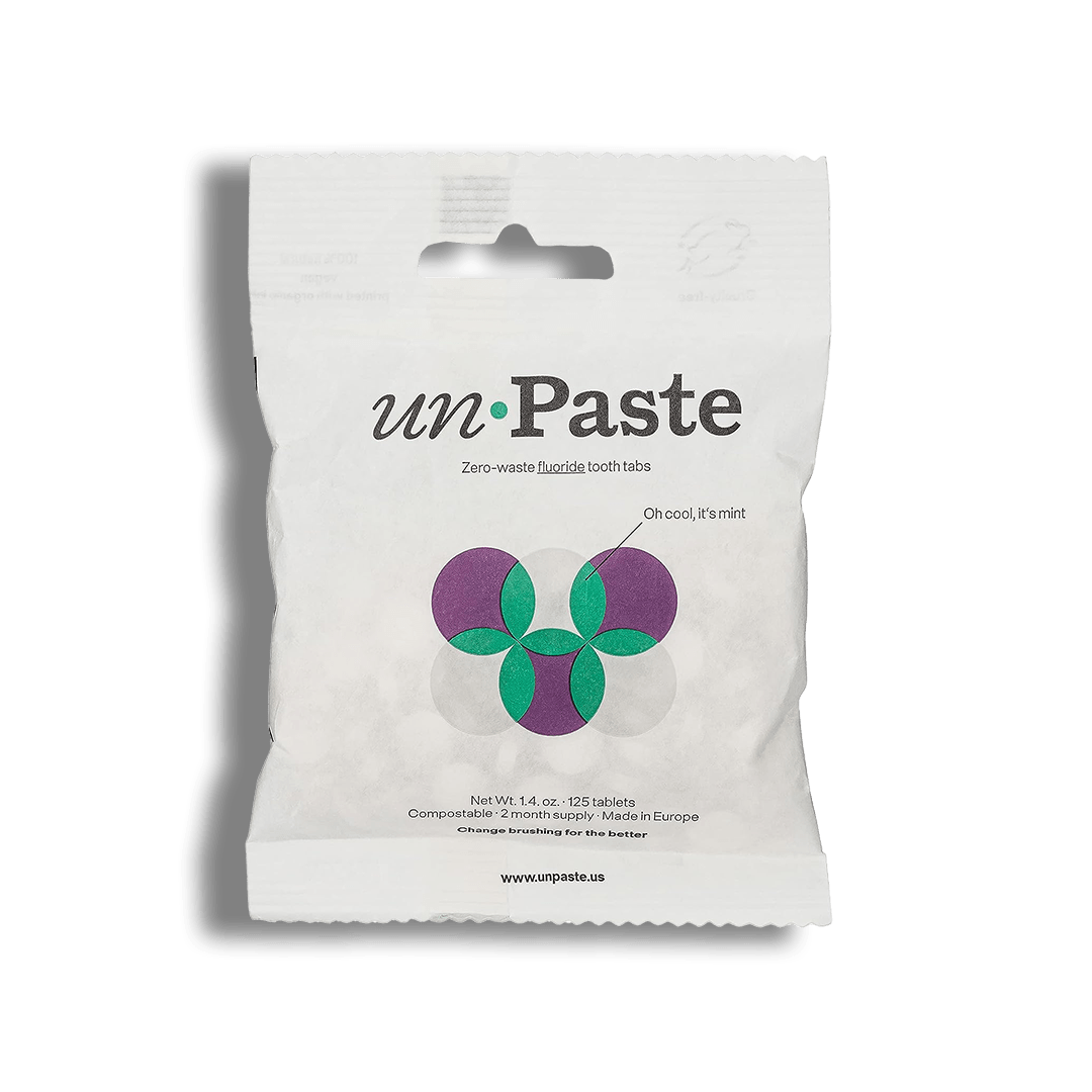 Unpaste Tooth Tabs With FLUORIDE - Vegan - Zero Waste Outlet