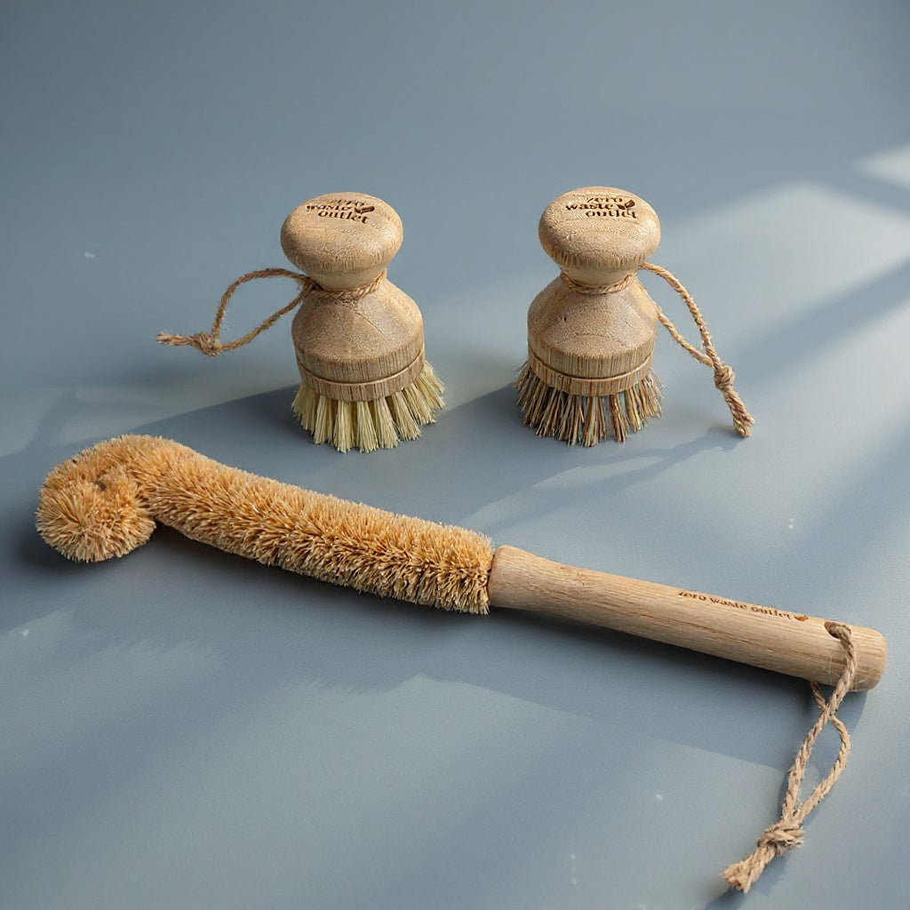 3 - Piece Sink Brush Set - Zero Waste Outlet