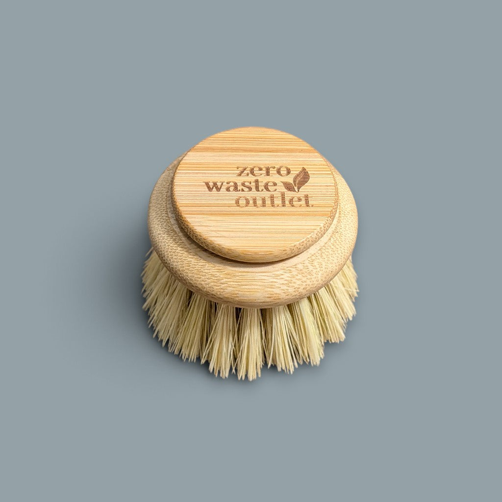 New wide head with regular sisal bristles for the Long Handle Pot Brush