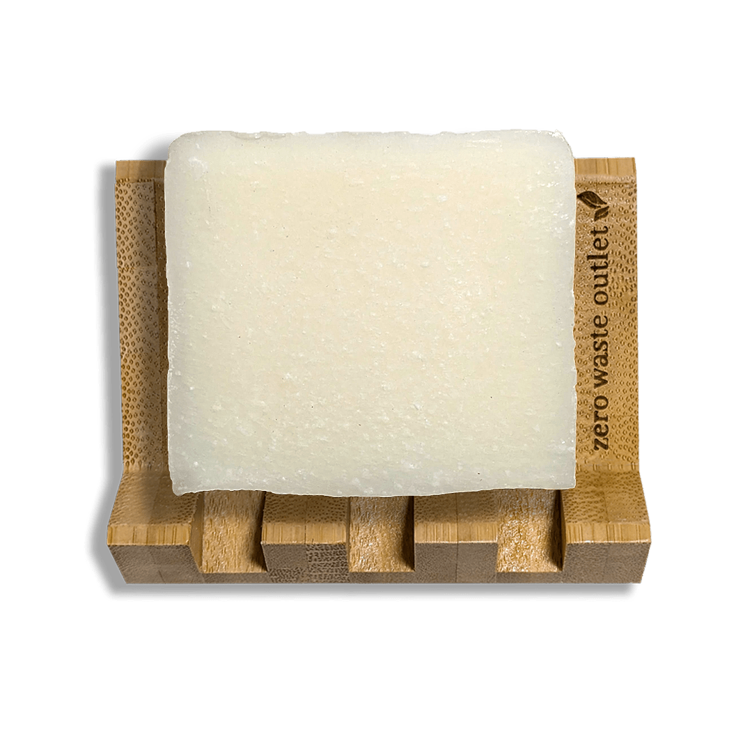 Angled Bamboo Soap Dish - Zero Waste Outlet