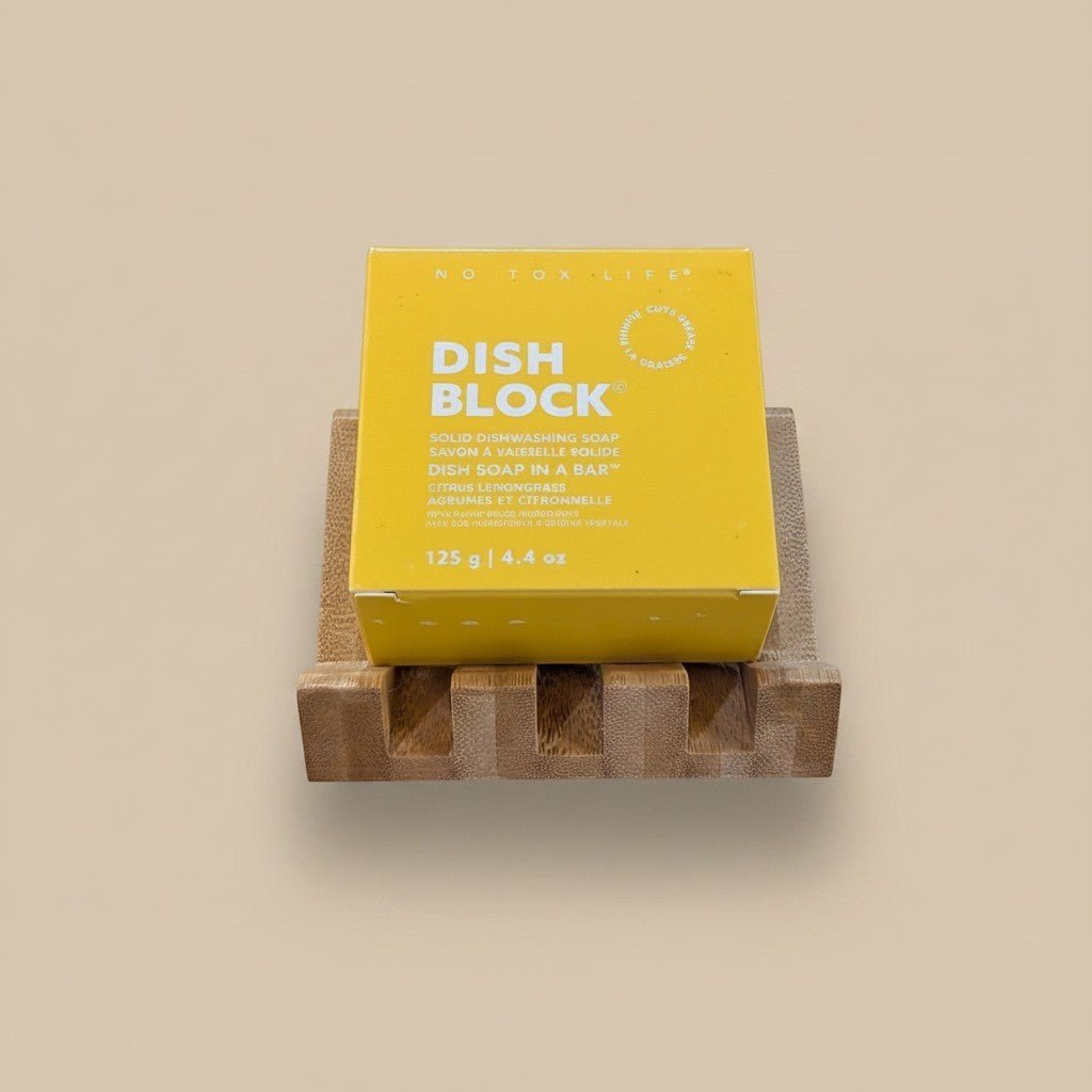 Angled Bamboo Soap Dish - Zero Waste Outlet