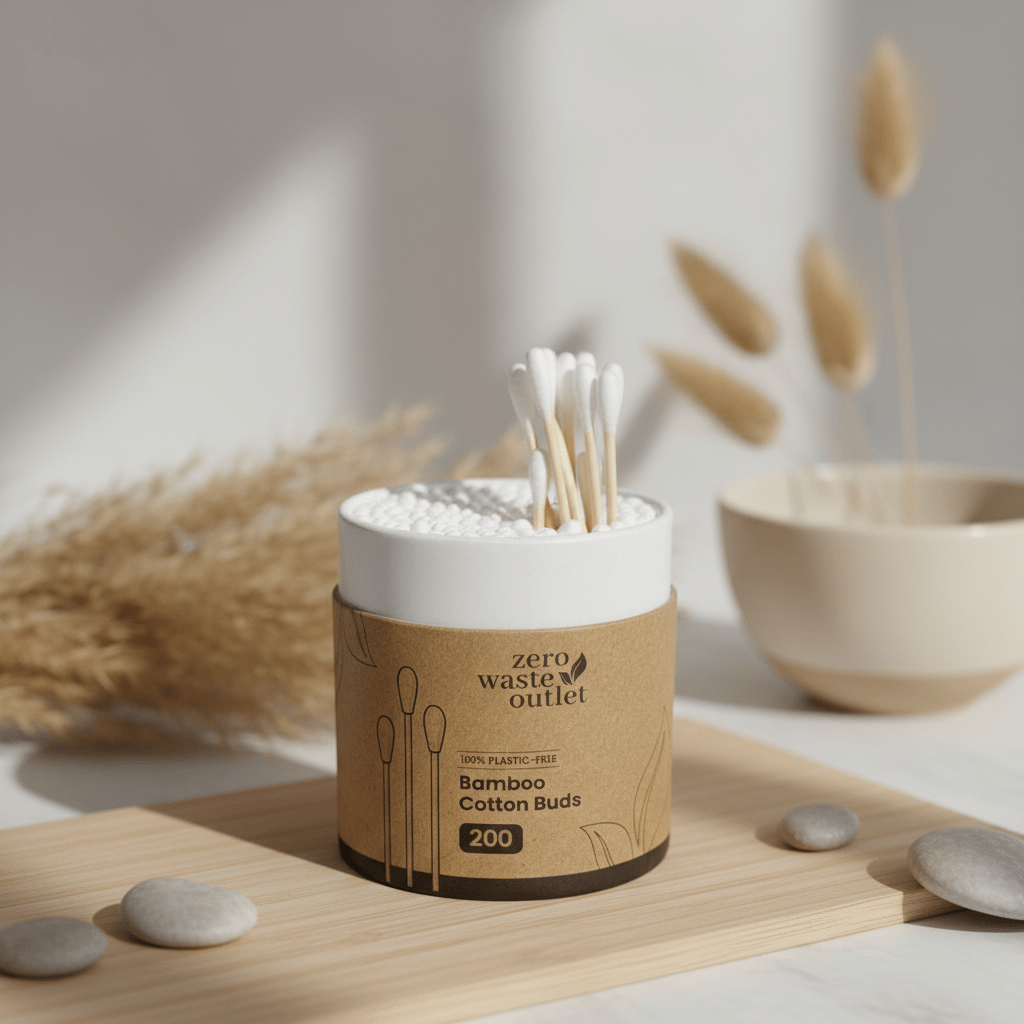 Biodegradable Cotton Swabs 200 pk - Zero Waste Outlet