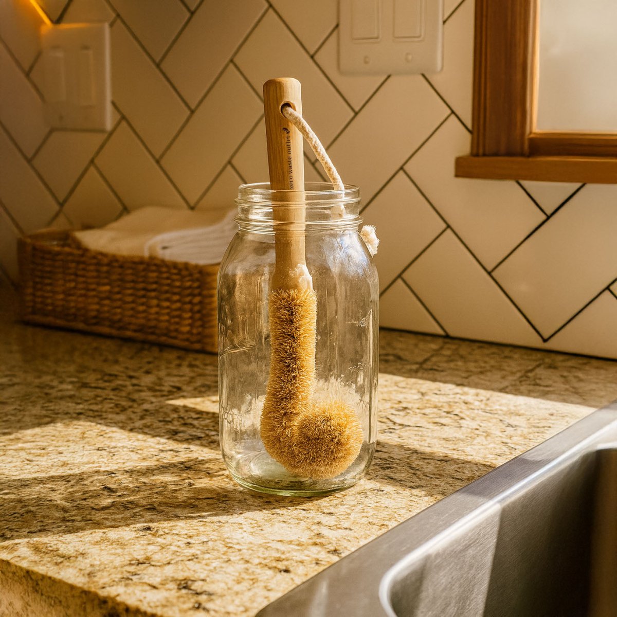 Coconut Cup Brush - Zero Waste Outlet