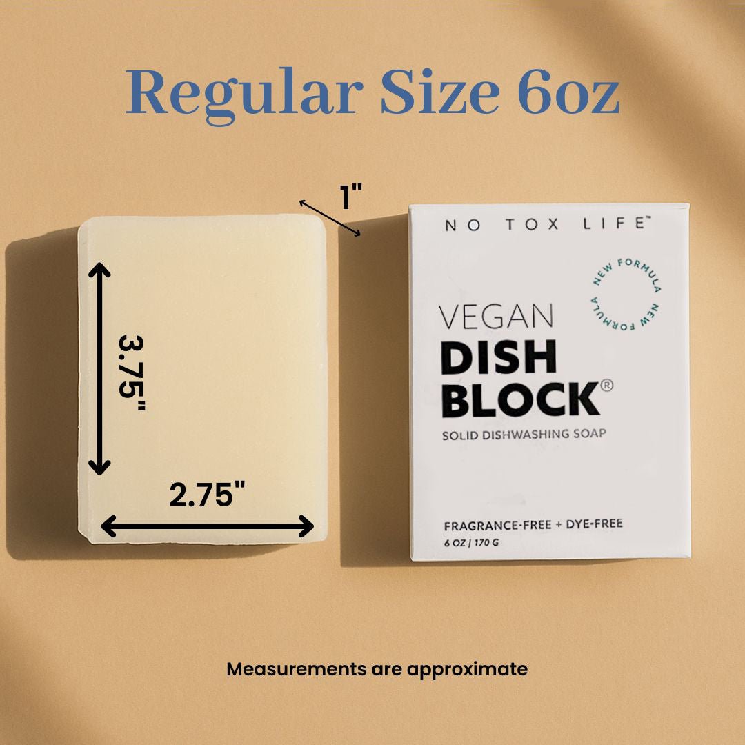 Dish Washing Block - Vegan - Zero Waste Outlet