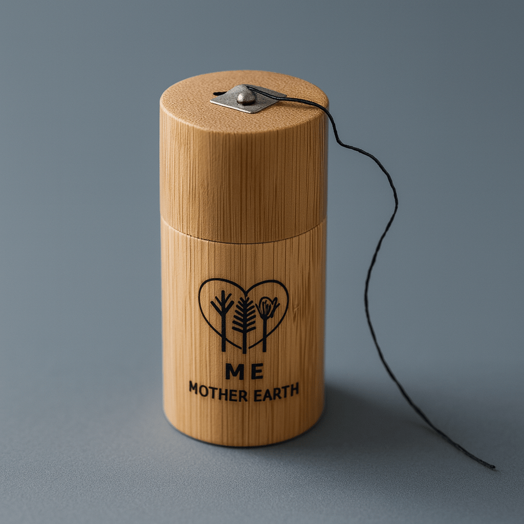 Eco Bamboo - Charcoal Floss - Zero Waste Outlet