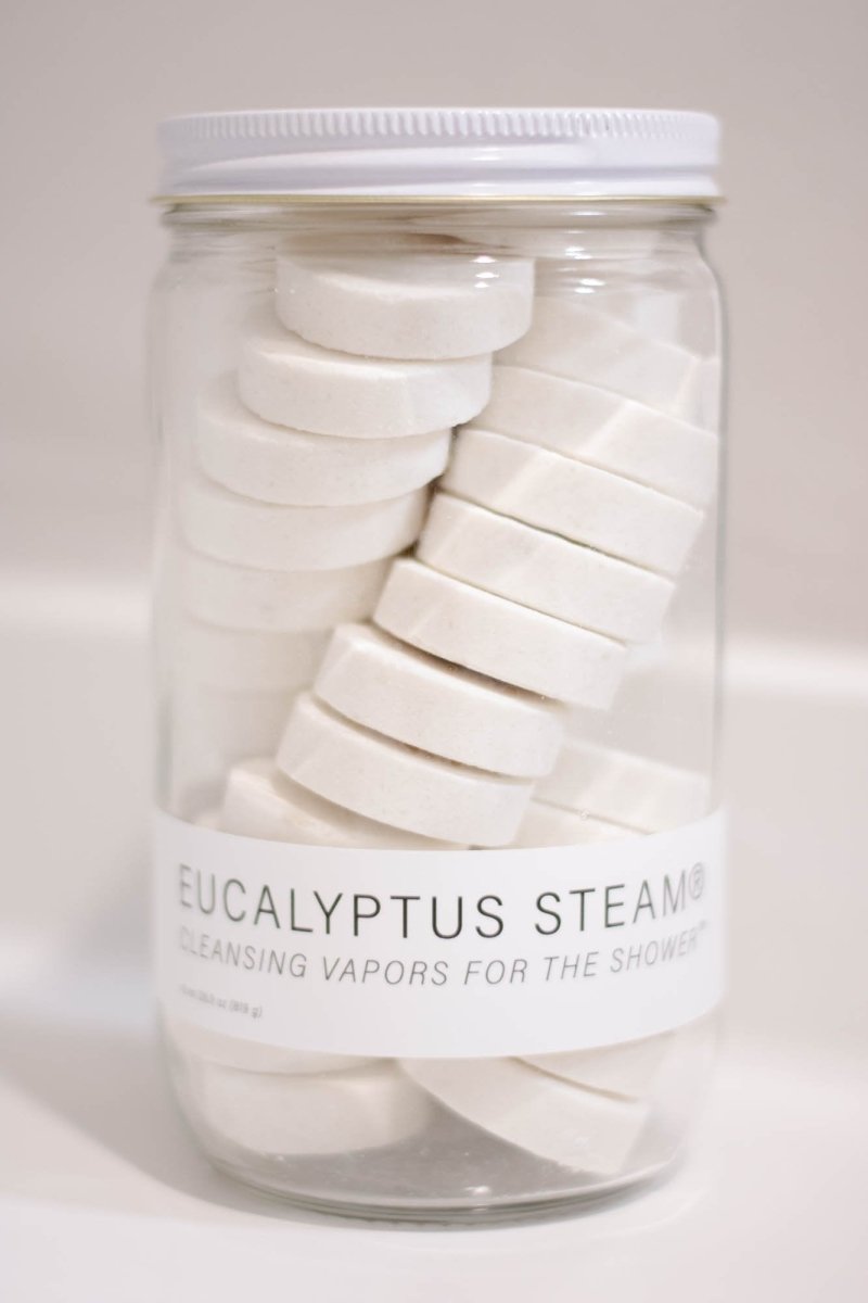 EUCALYPTUS STEAM® Cleansing vapors for the shower® - Bulk Jar - No Tox Life® - Zero Waste Outlet