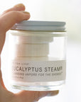 EUCALYPTUS STEAM® Cleansing vapors for the shower® - Mini Jar - No Tox Life® - Zero Waste Outlet
