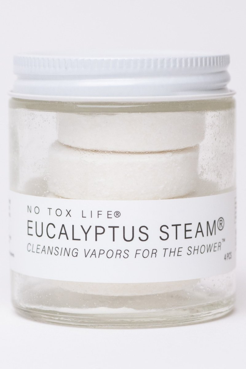 EUCALYPTUS STEAM® Cleansing vapors for the shower® - Mini Jar - No Tox Life® - Zero Waste Outlet
