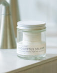 EUCALYPTUS STEAM® Cleansing vapors for the shower® - Mini Jar - No Tox Life® - Zero Waste Outlet
