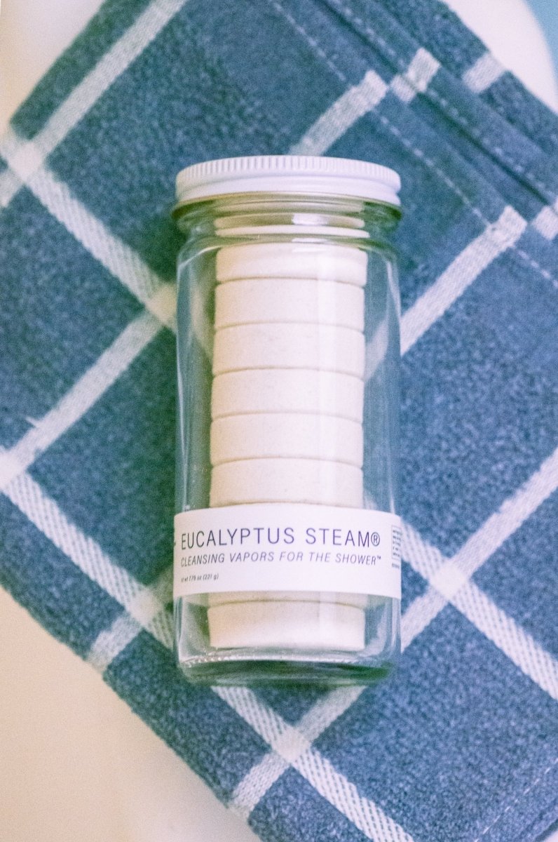 EUCALYPTUS STEAM® Cleansing vapors for the shower® - Normal Jar - No Tox Life® - Zero Waste Outlet