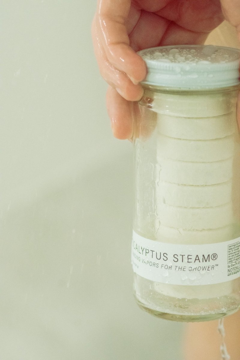EUCALYPTUS STEAM® Cleansing vapors for the shower® - Normal Jar - No Tox Life® - Zero Waste Outlet