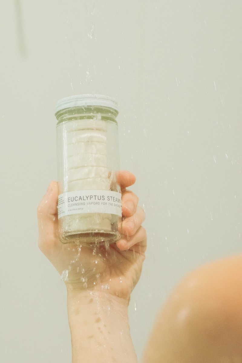 EUCALYPTUS STEAM® Cleansing vapors for the shower® - Normal Jar - No Tox Life® - Zero Waste Outlet