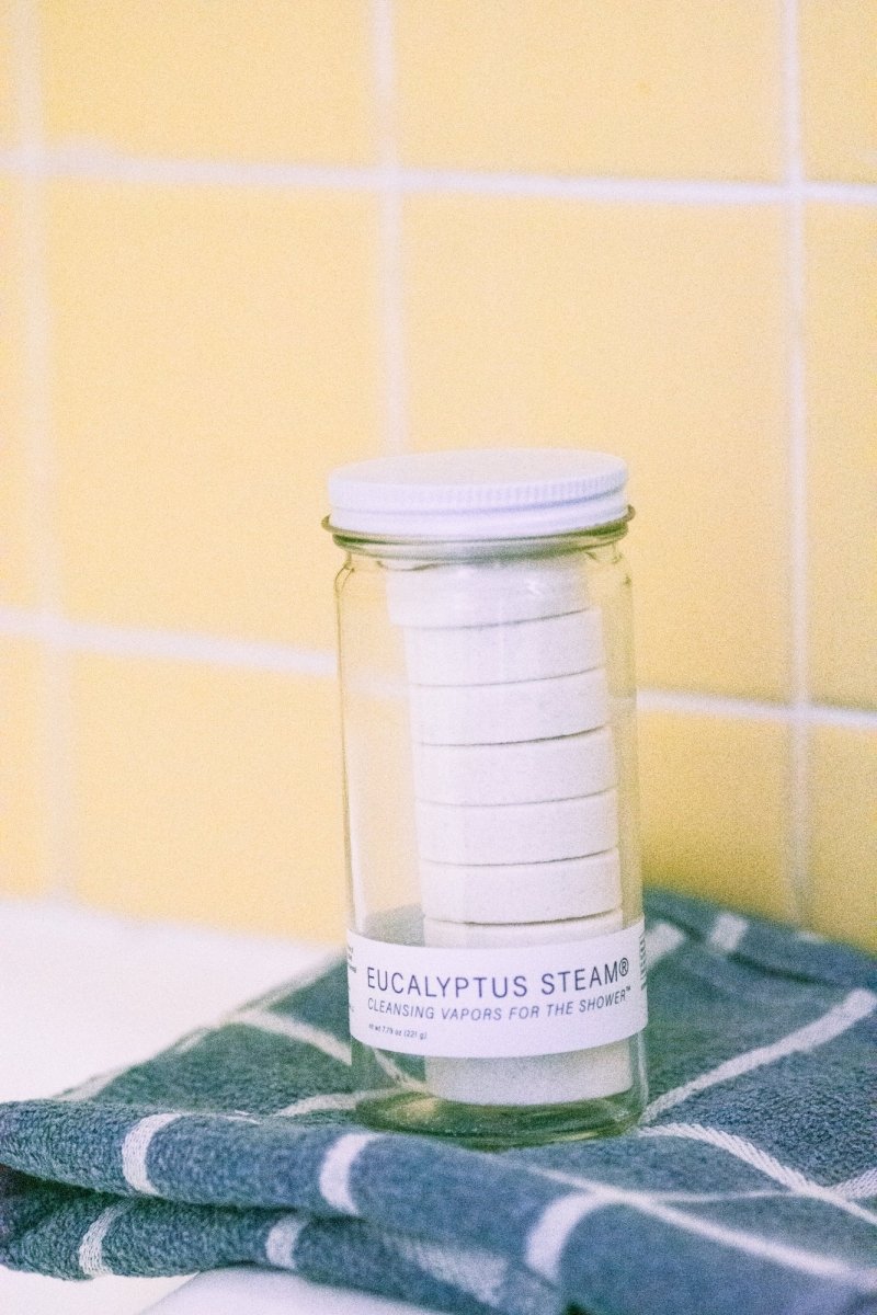 EUCALYPTUS STEAM® Cleansing vapors for the shower® - Normal Jar - No Tox Life® - Zero Waste Outlet