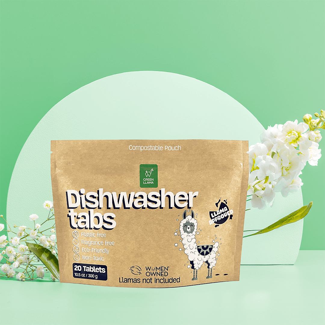 Fragrance & PVA Free Dish Washer Tabs - No Plastic, Non Toxic - Zero Waste Outlet