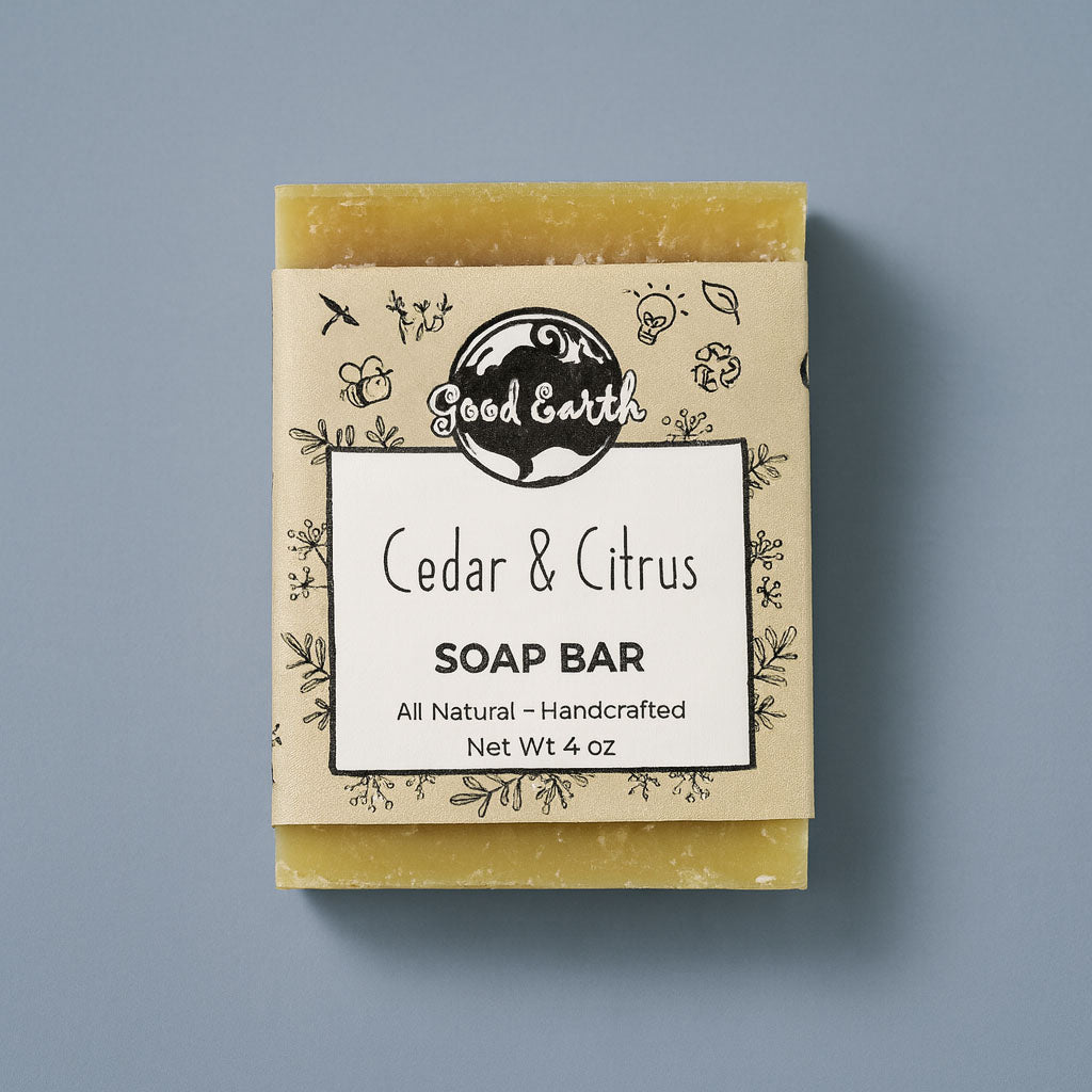 Handmade Soap Bars - Good Earth Soap Co. - Zero Waste Outlet