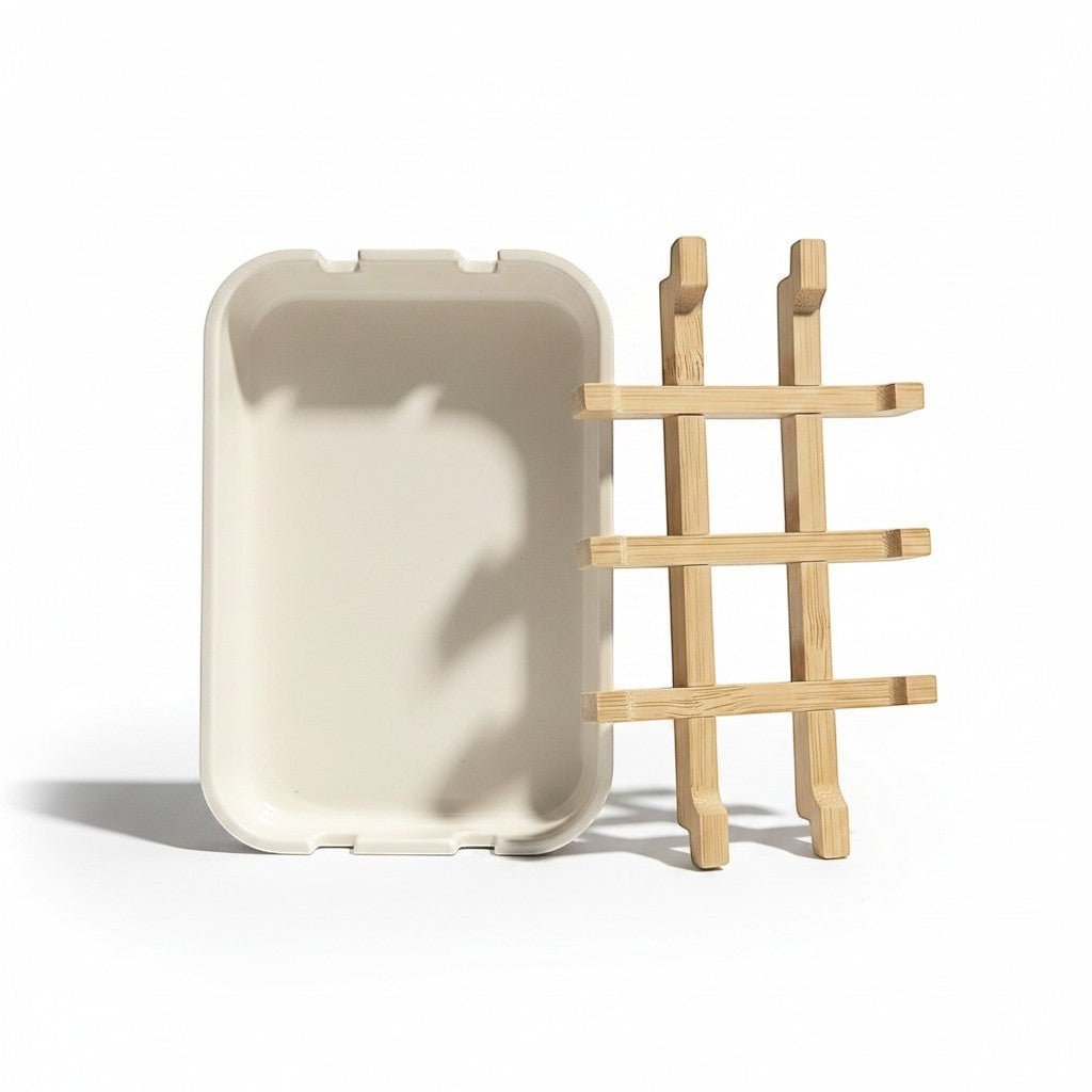 Lifted Soap Dish - Plastic - Free - Zero Waste Outlet
