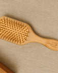 Mini Paddle Style Bamboo Hairbrush - Zero Waste Outlet