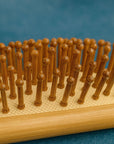 Mini Paddle Style Bamboo Hairbrush - Zero Waste Outlet