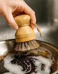 Modular Palm Pot Scrub Brush - Zero Waste Outlet
