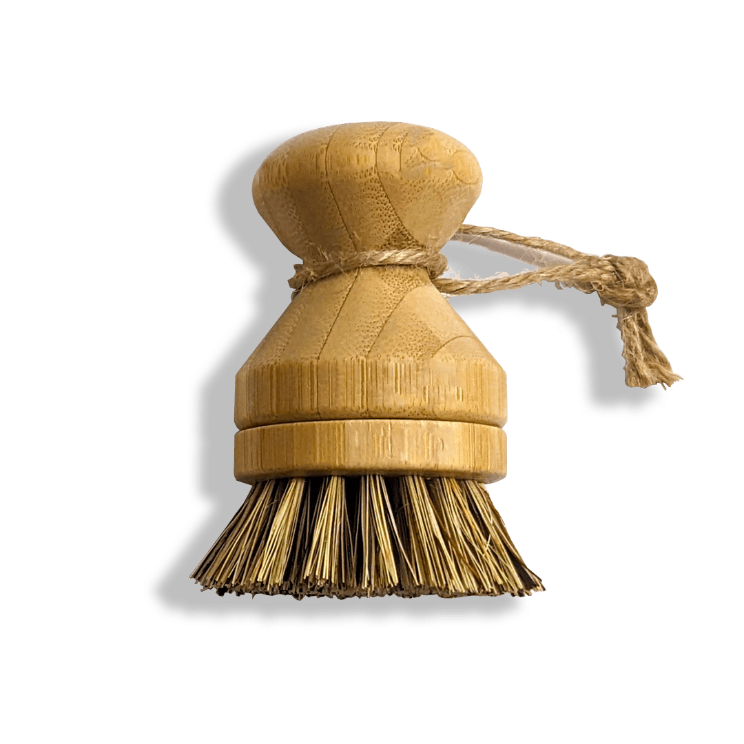 Modular Palm Pot Scrub Brush - Zero Waste Outlet