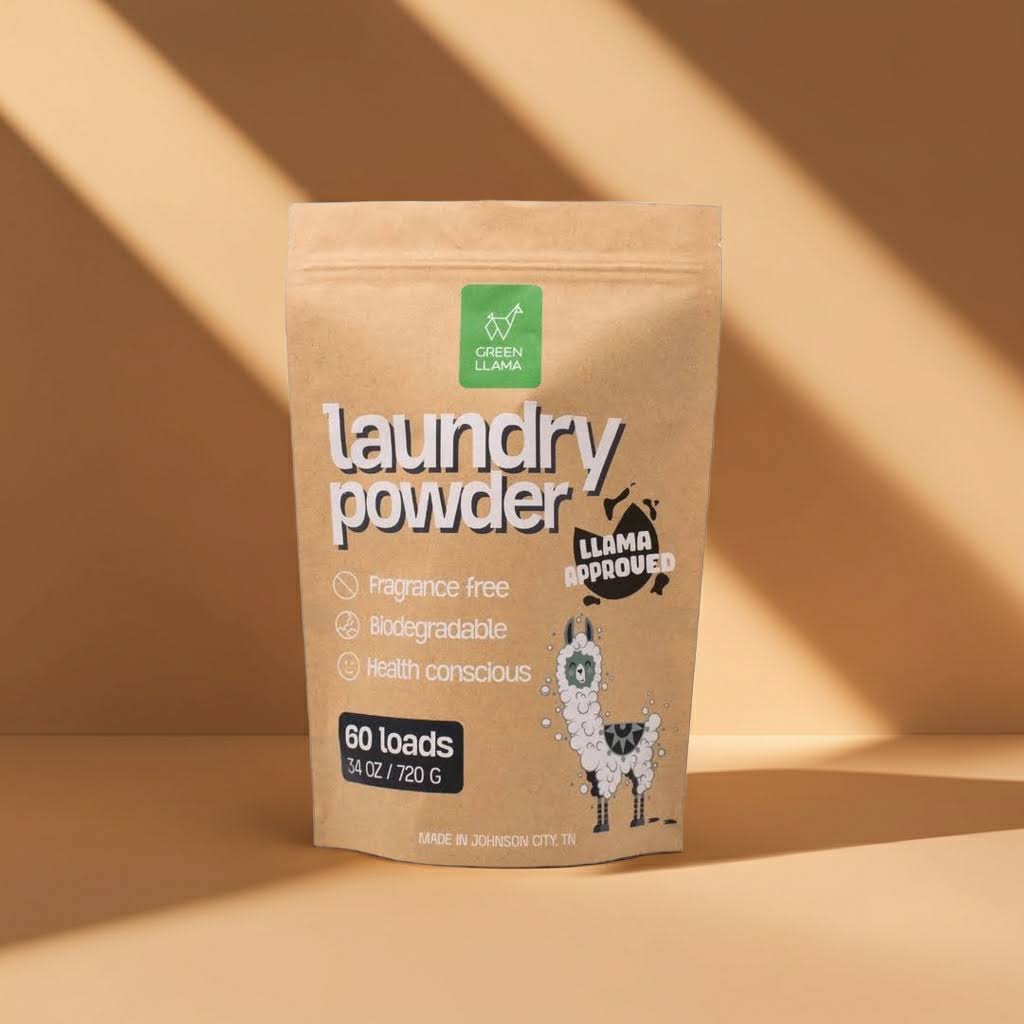 Natural Laundry Powder - Fragrance - Free - 60 Loads - Zero Waste Outlet
