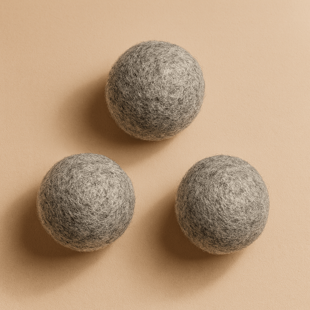 Organic Wool Dryer Balls 3 - Pack - Zero Waste Outlet