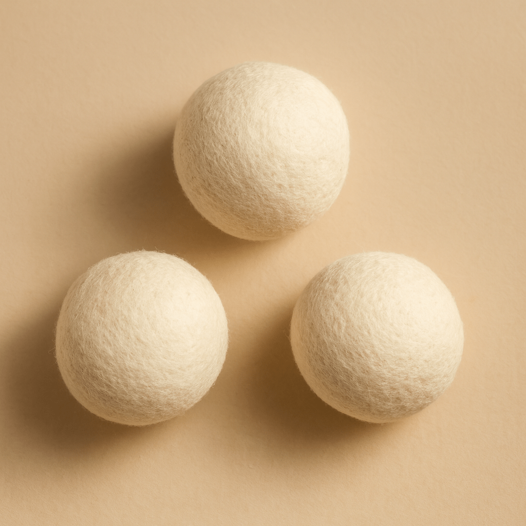Organic Wool Dryer Balls 3 - Pack - Zero Waste Outlet