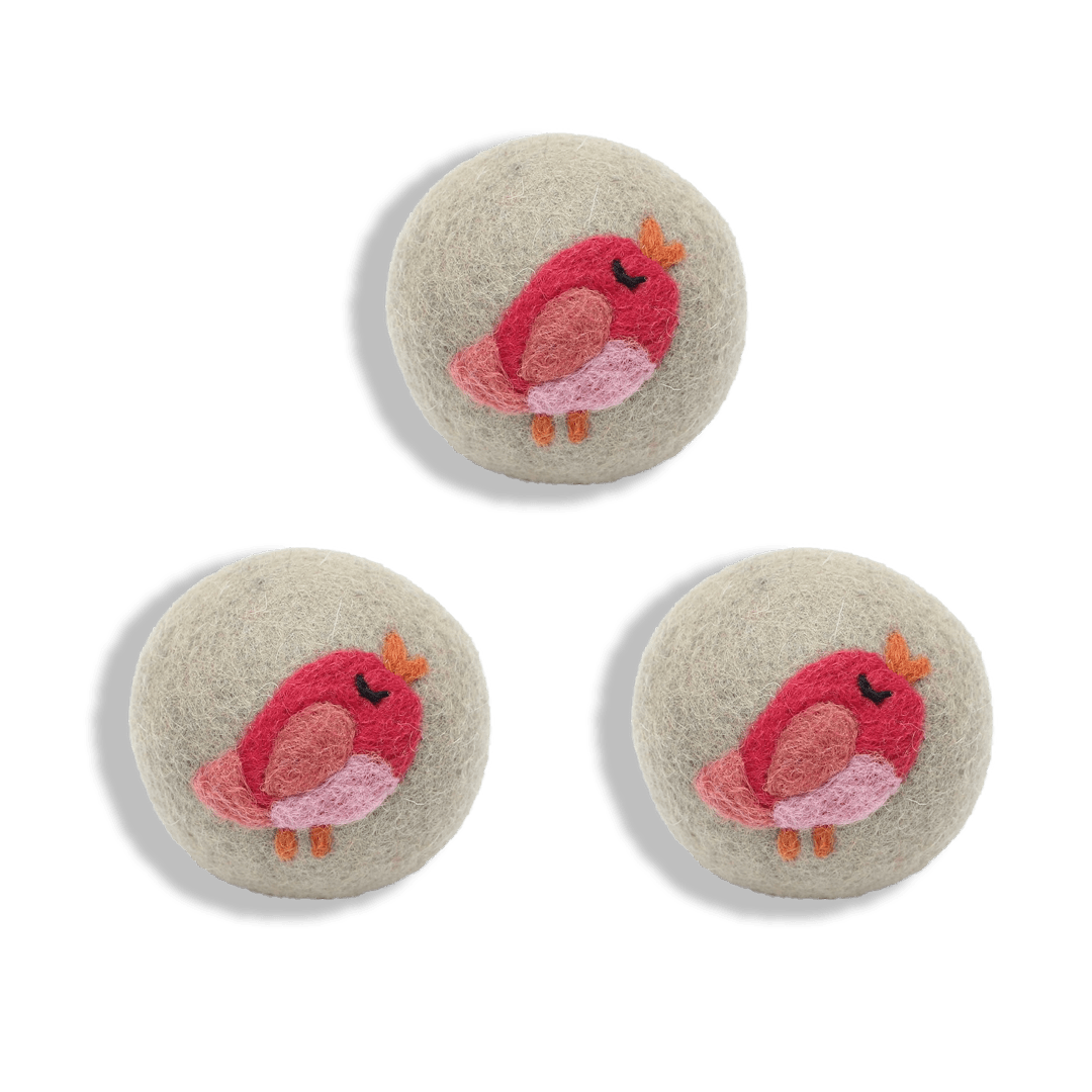 Organic Wool Dryer Balls 3 - Pack - Zero Waste Outlet