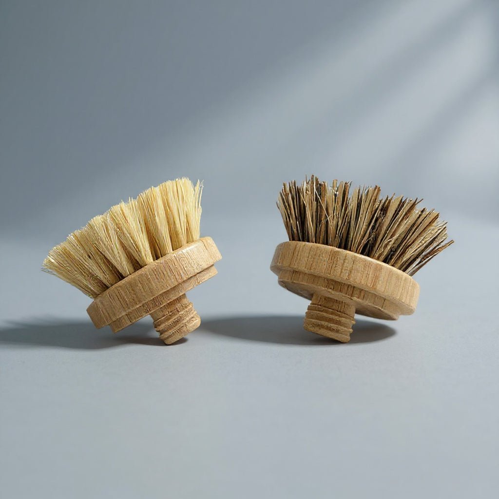 Replacement Screw on Heads For Modular Bamboo Brushes - Zero Waste Outlet