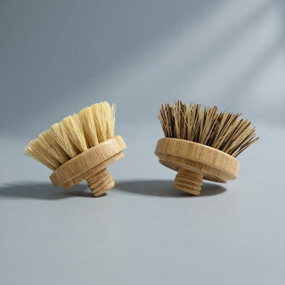 Replacement Screw on Heads For Modular Bamboo Brushes - Zero Waste Outlet