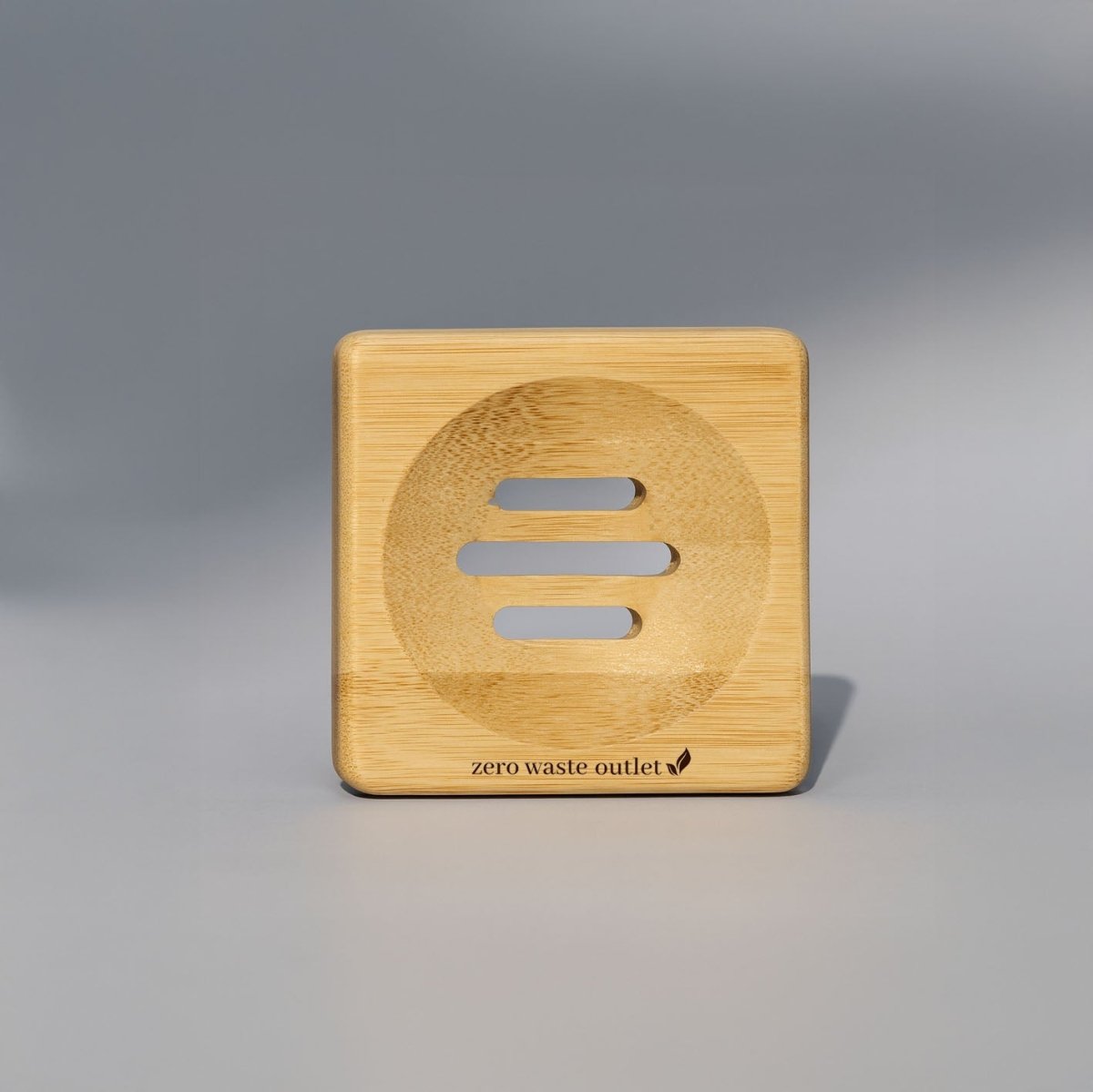 Small Square Bamboo Soap Dish - Zero Waste Outlet