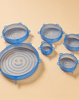 Stretchy Bowl Lids 6 Pack - Food-Safe Silicone - Zero Waste Outlet