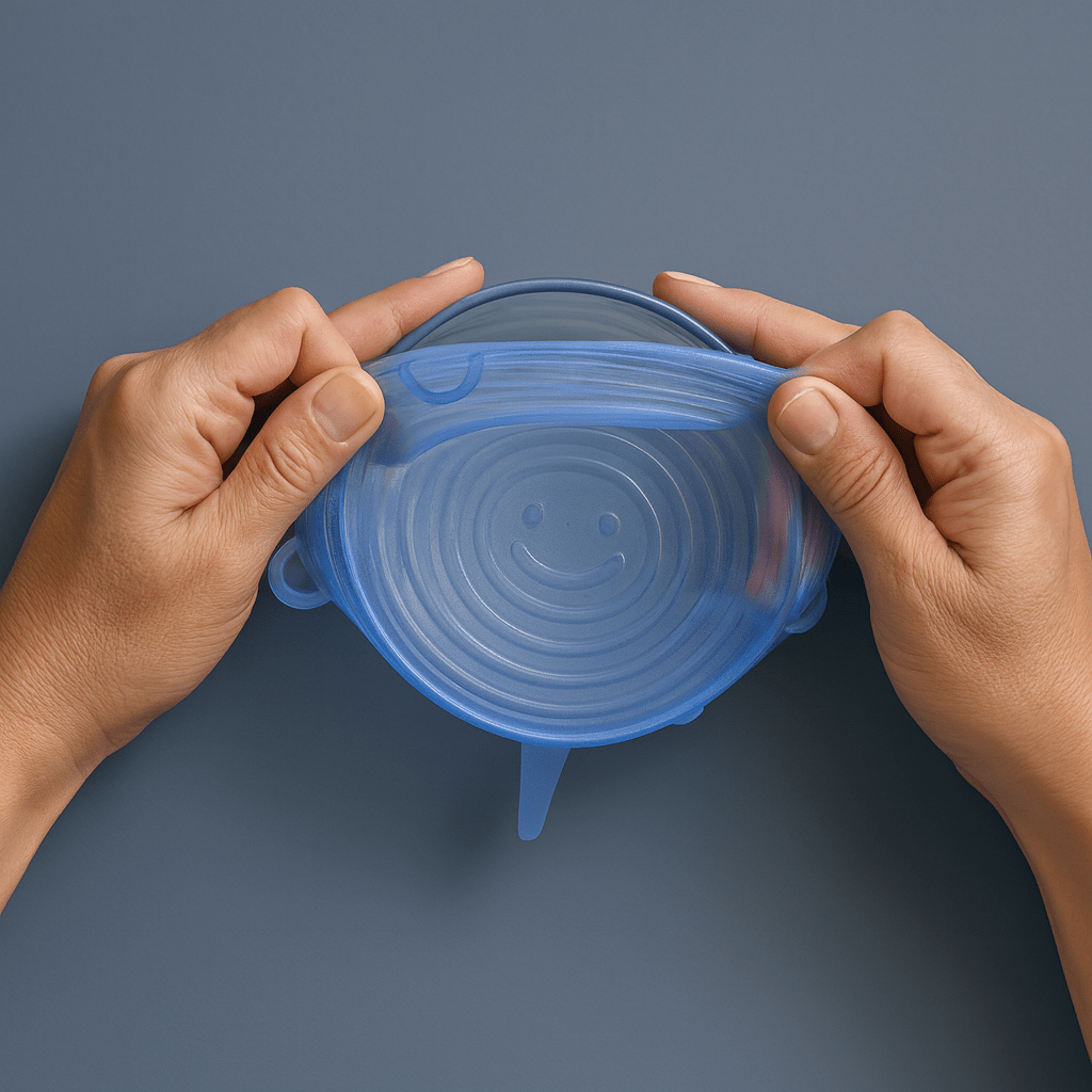 Stretchy Bowl Lids 6 Pack - Food - Safe Silicone - Zero Waste Outlet