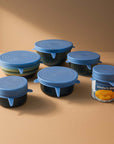 Stretchy Bowl Lids 6 Pack - Food - Safe Silicone - Zero Waste Outlet