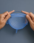 Stretchy Bowl Lids 6 Pack - Food-Safe Silicone - Zero Waste Outlet