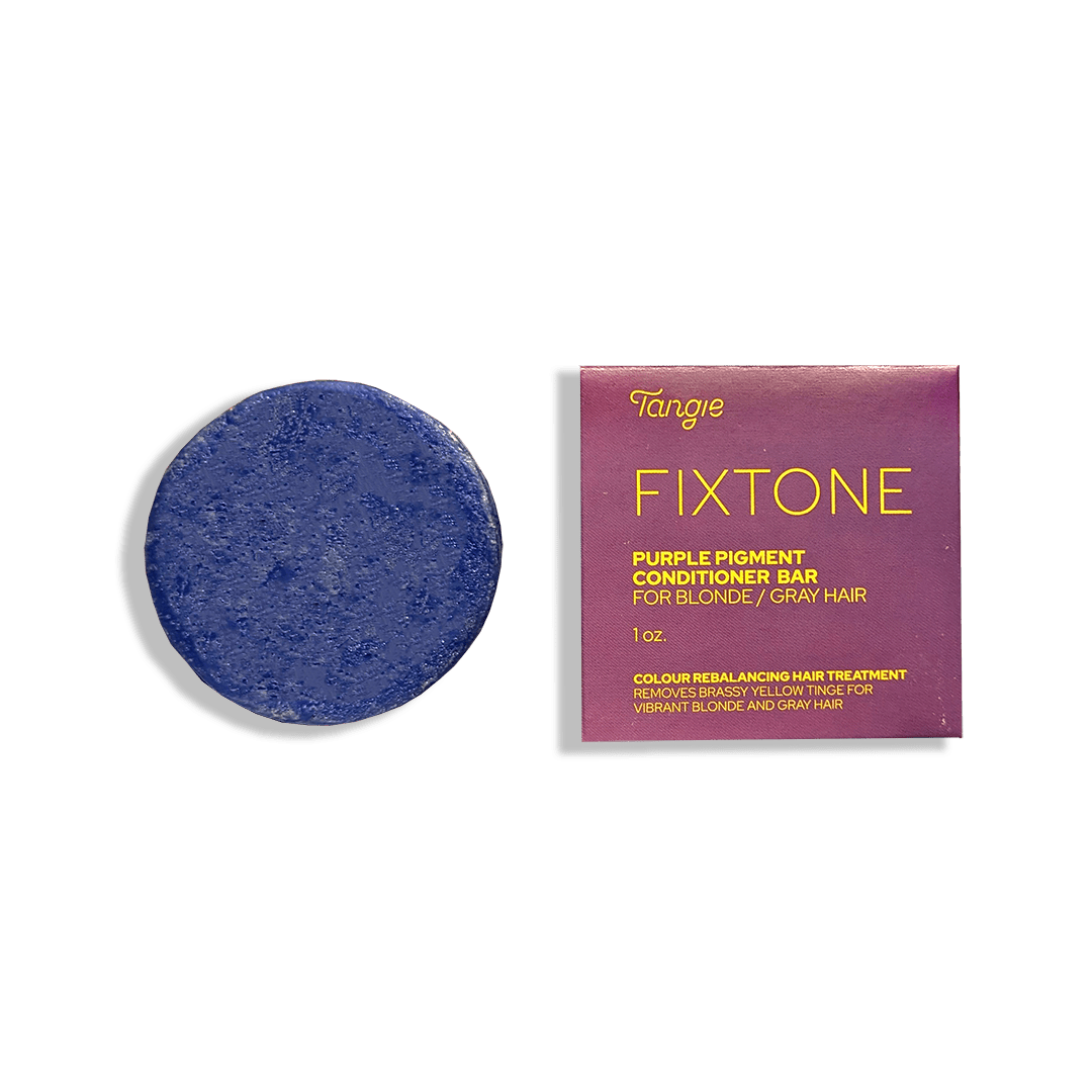 TANGIE - FIXTONE Purple Pigment Conditioner Bar - Zero Waste Outlet